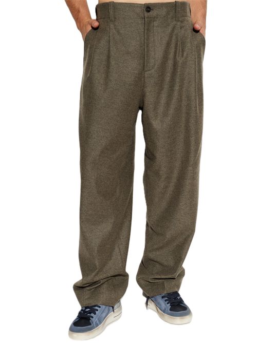Golden Goose GREY Wool pants loden Golden Goose | GMP01508.P001157.60701LODEN GREY